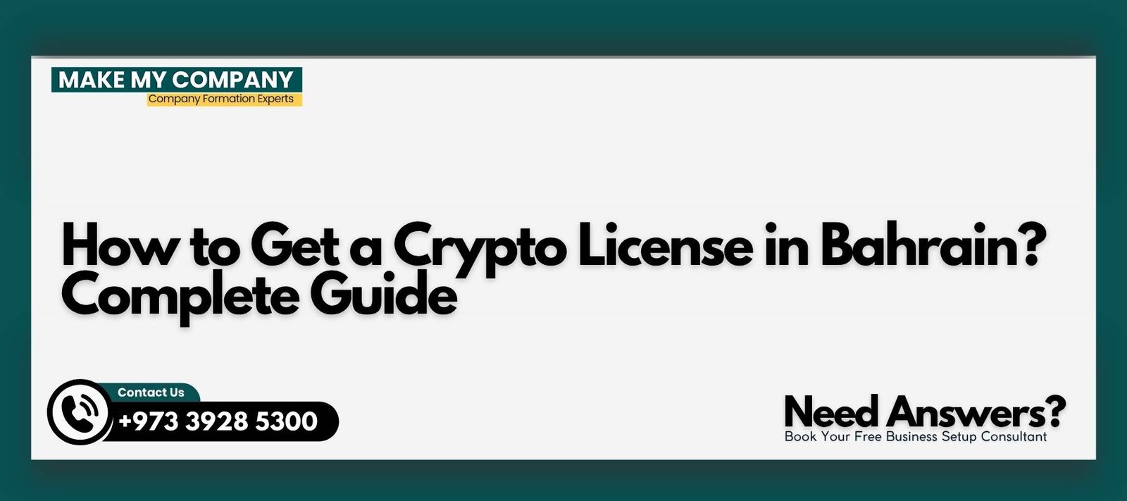 How to Get a Crypto License in Bahrain Complete Guide How to Get a Crypto License in Bahrain? Complete Guide