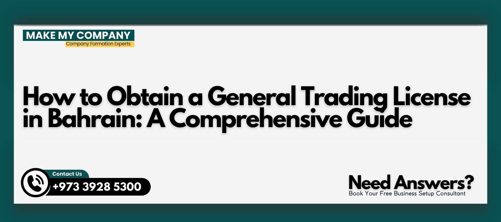 How to Obtain a General Trading License in Bahrain A Comprehensive Guide How to Obtain a General Trading License in Bahrain: A Comprehensive Guide