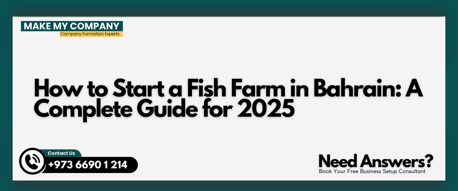 How to Start a Fish Farm in Bahrain