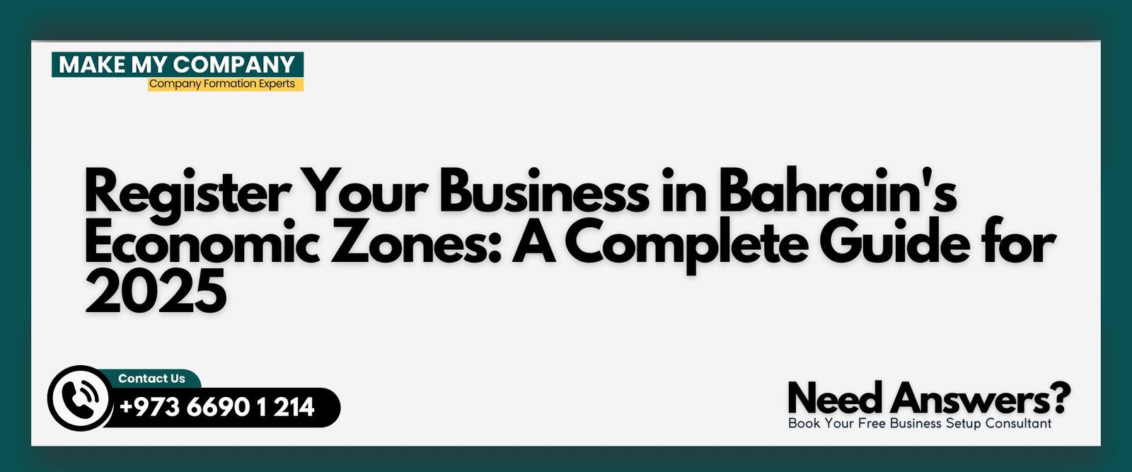 Register Your Business in Bahrain's Economic Zones