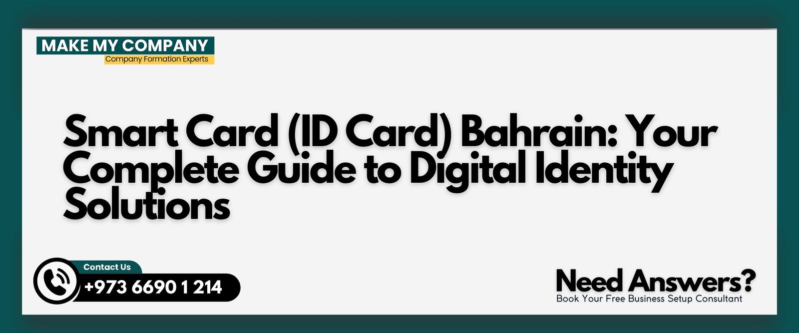 Smart Card (ID Card) Bahrain
