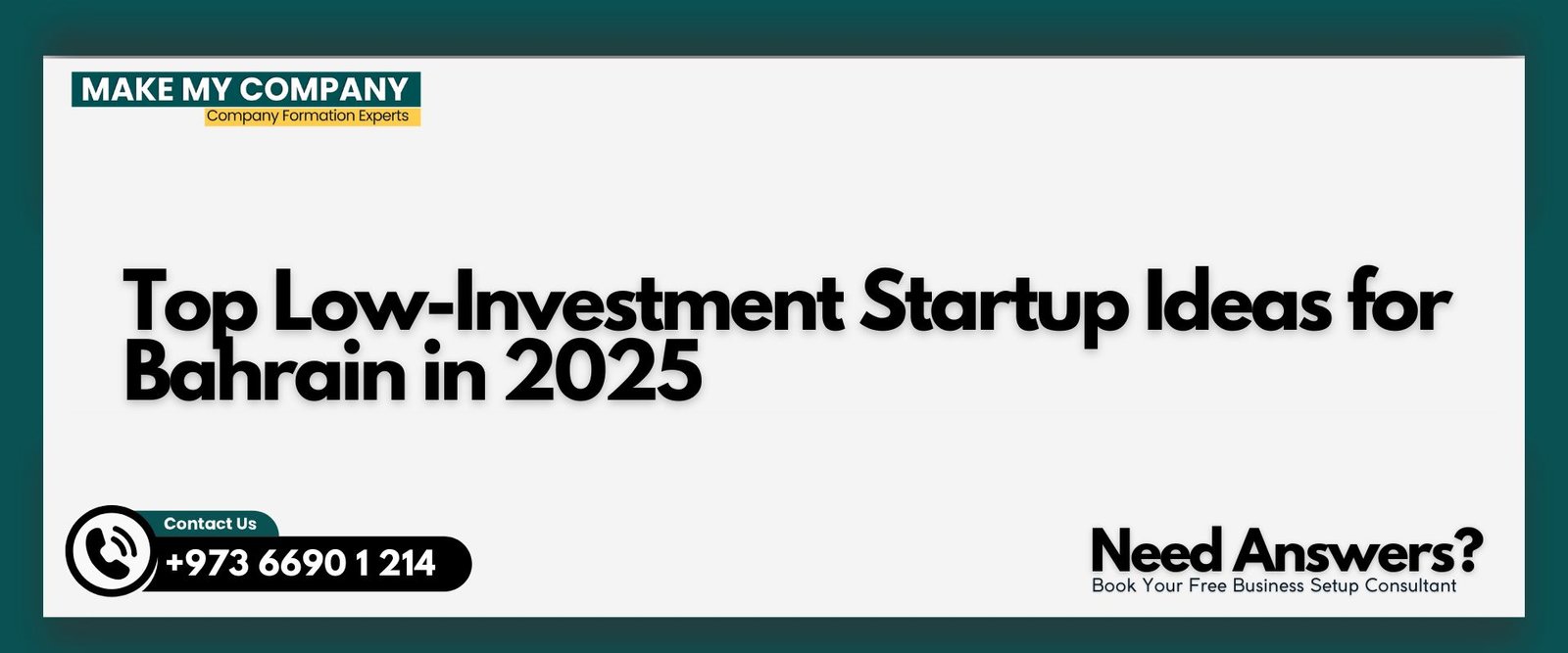 Top Low-Investment Startup Ideas for Bahrain in 2025 Top Low-Investment Startup Ideas for Bahrain in 2025
