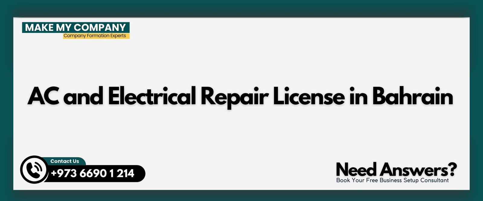 AC and Electrical Repair License in Bahrain AC and Electrical Repair License in Bahrain