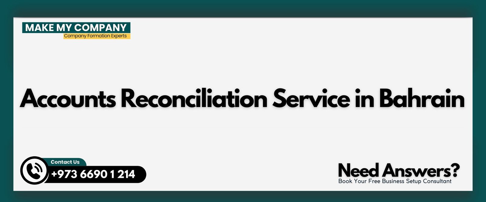 Accounts Reconciliation Service in Bahrain