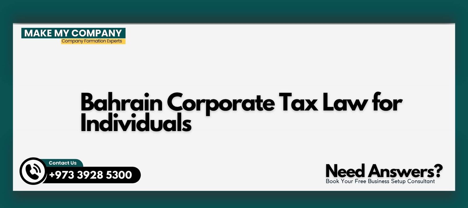 Bahrain Corporate Tax Law for Individuals Bahrain Corporate Tax Law for Individuals