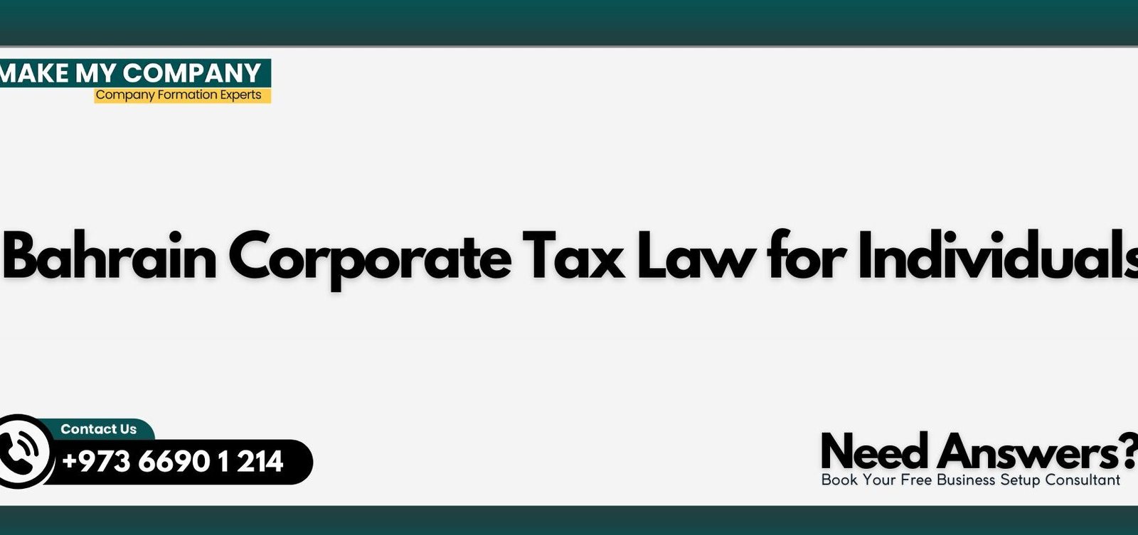 Bahrain Corporate Tax Law for Individuals