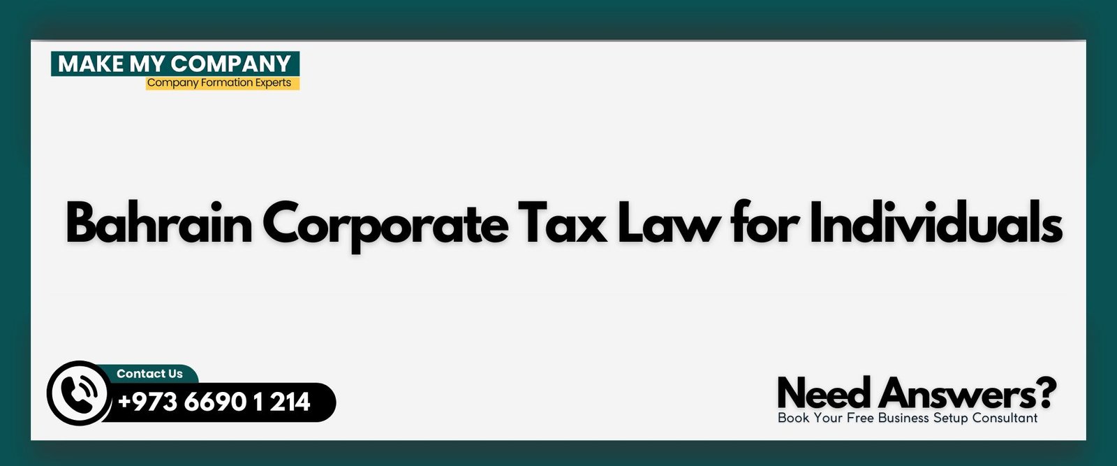 Bahrain Corporate Tax Law for Individuals Bahrain Corporate Tax Law for Individuals