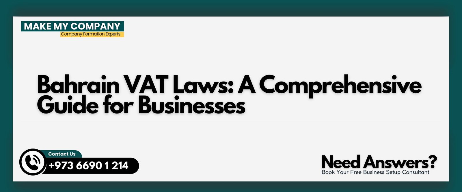 Bahrain VAT Laws