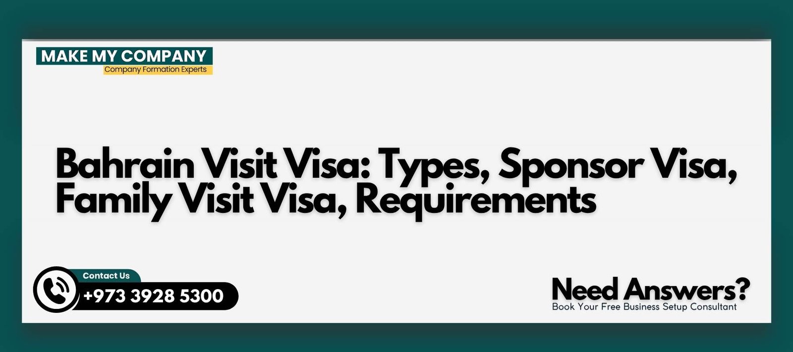Bahrain Visit Visa: Types, Sponsor Visa, Family Visit Visa, Requirements