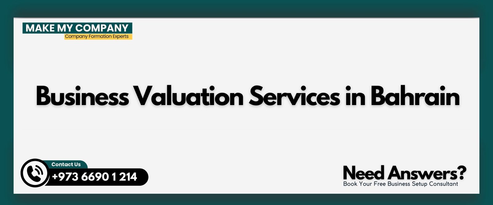 Business Valuation Services in Bahrain
