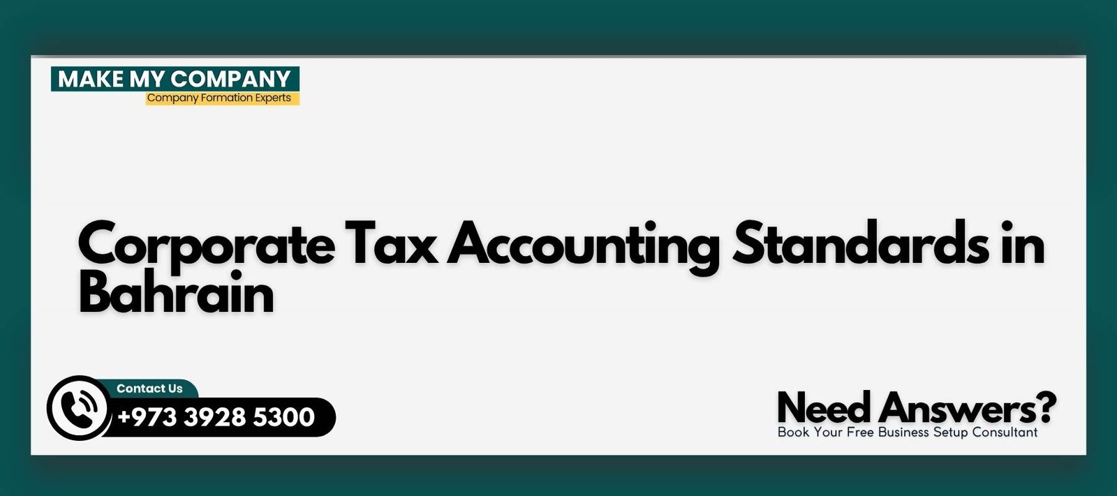 Corporate Tax Accounting Standards in Bahrain Corporate Tax Accounting Standards in Bahrain