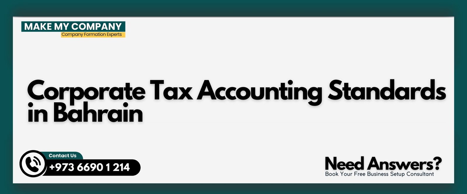 Corporate Tax Accounting Standards in Bahrain