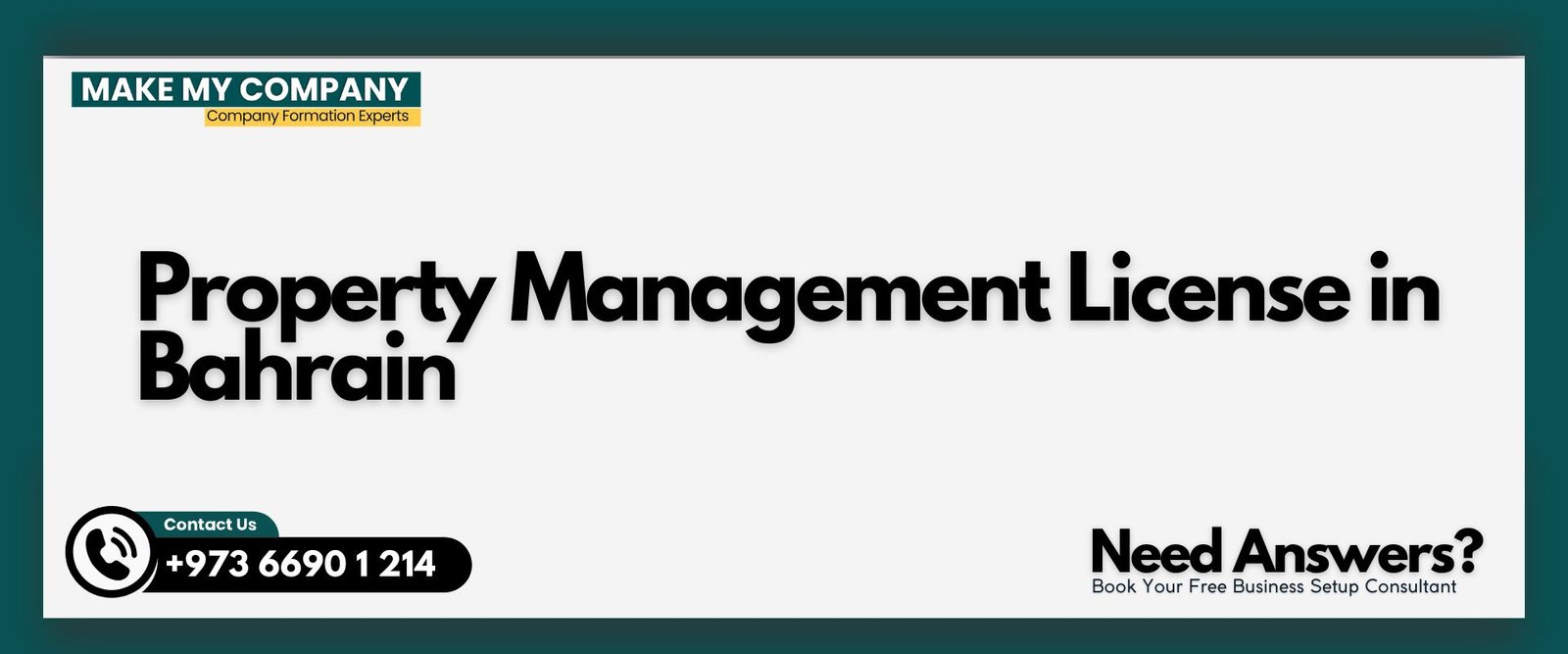Property Management License in Bahrain Property Management License in Bahrain