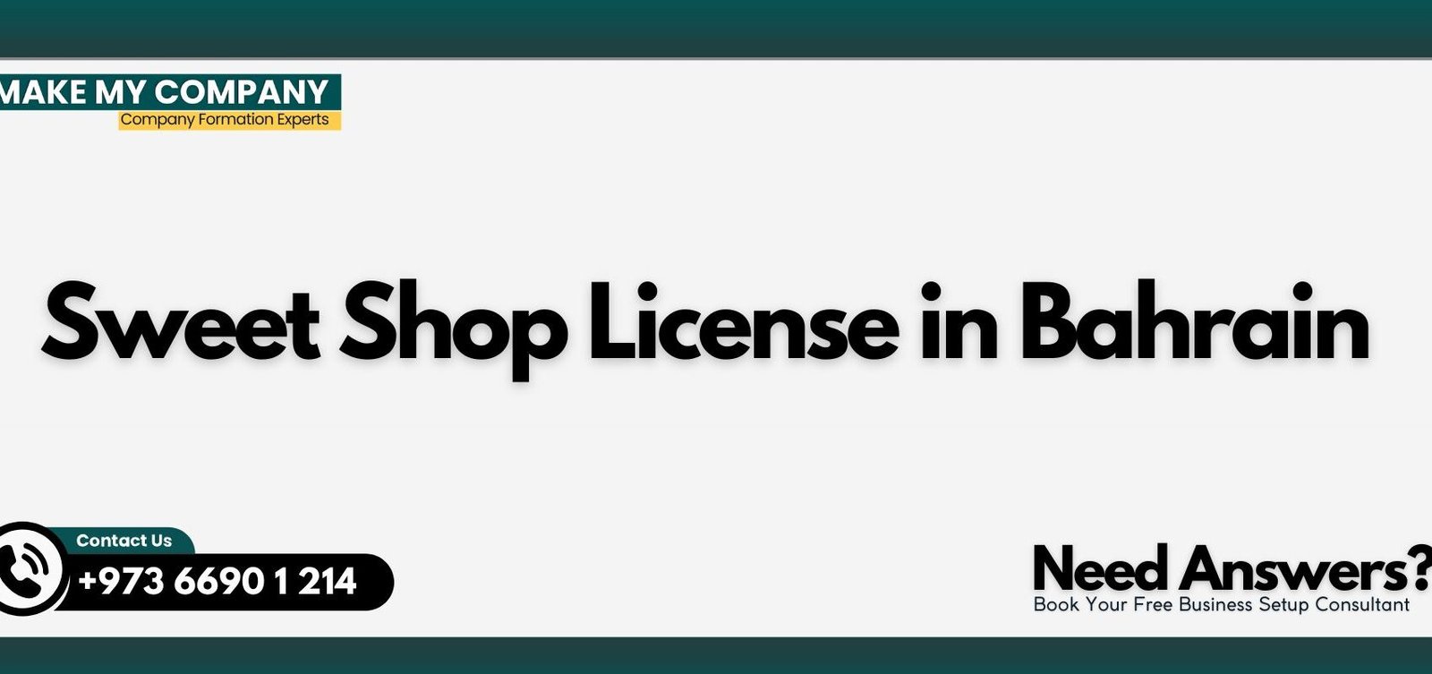 Sweet Shop License in Bahrain