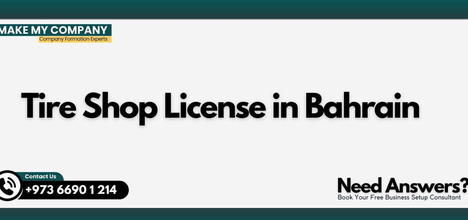 Tire Shop License in Bahrain
