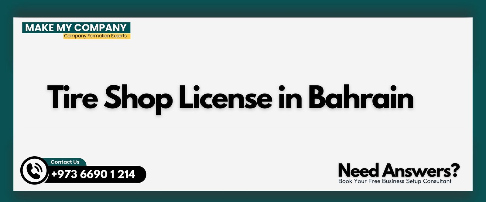 Tire Shop License in Bahrain Tire Shop License in Bahrain