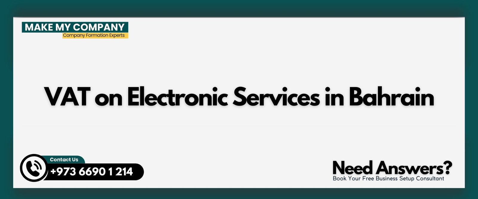 VAT on Electronic Services in Bahrain