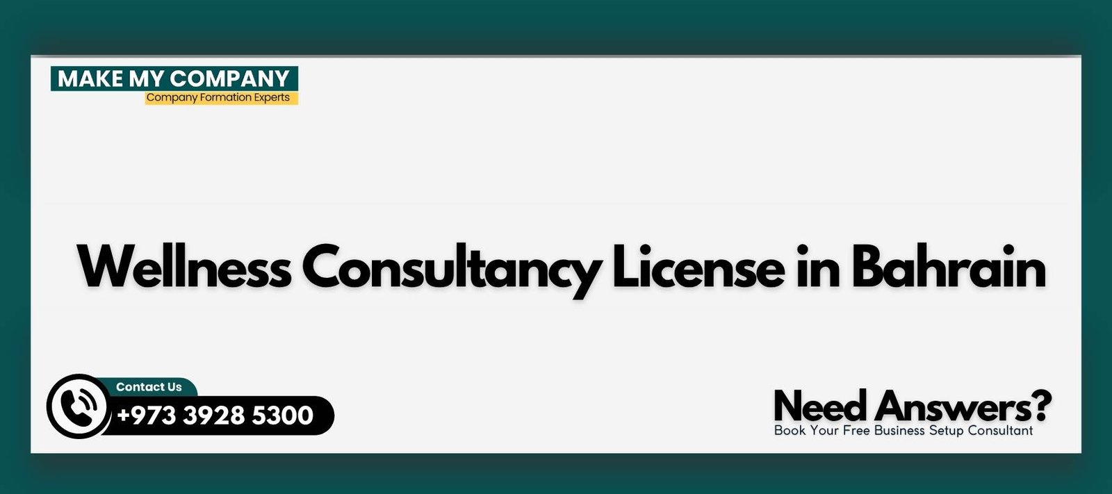 Wellness Consultancy License in Bahrain Wellness Consultancy License in Bahrain