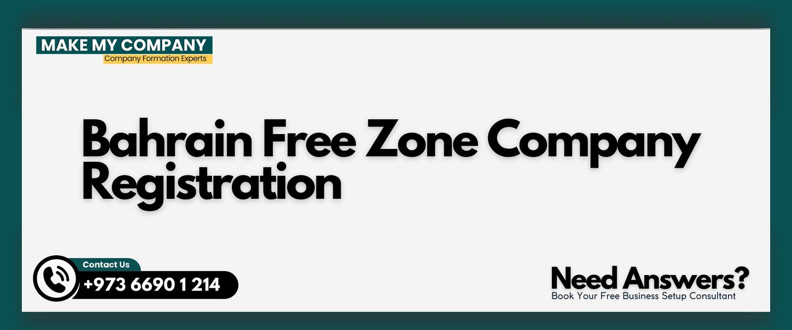 Bahrain Free Zone Company Registration