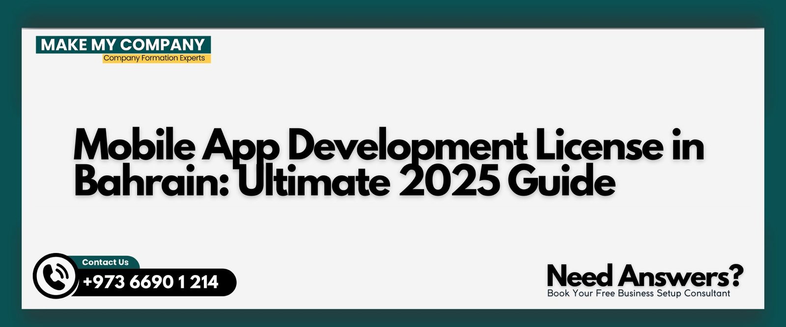 Mobile App Development License in Bahrain: Ultimate 2025 Guide