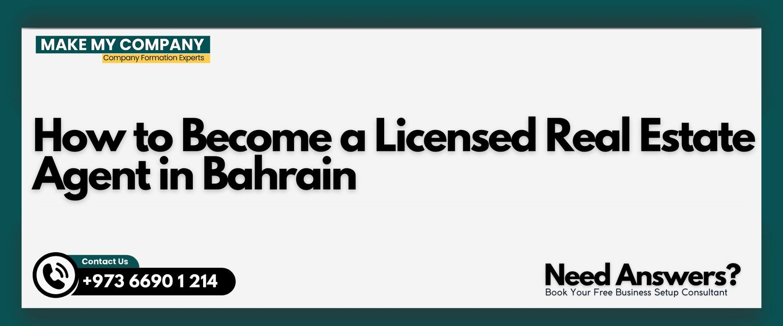 How to Become a Licensed Real Estate Agent in Bahrain