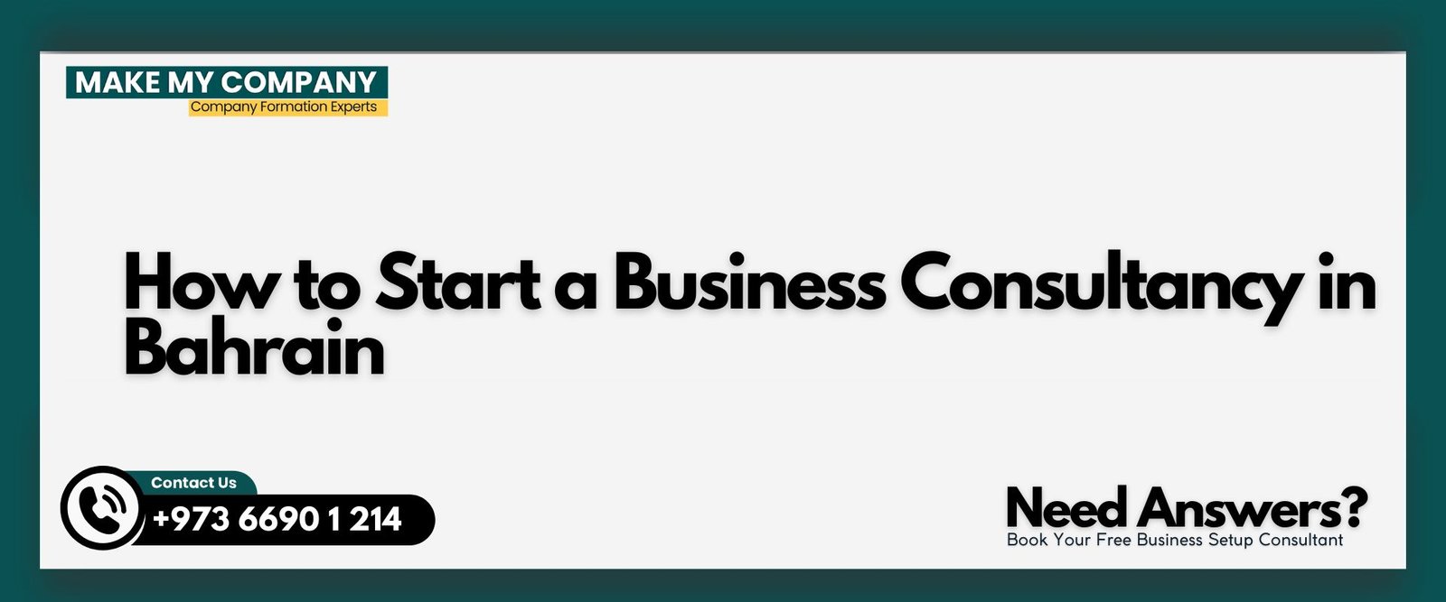 How to Start a Business Consultancy in Bahrain