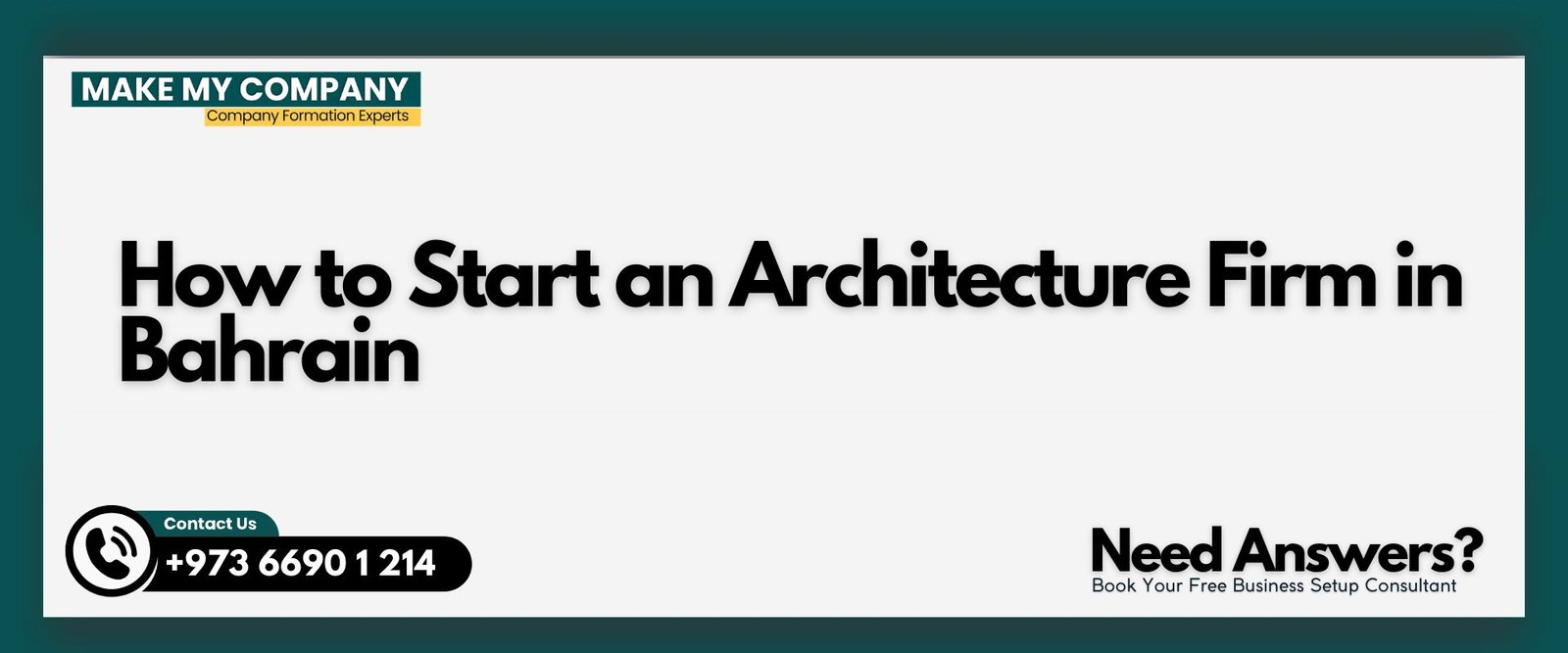 How to Start an Architecture Firm in Bahrain