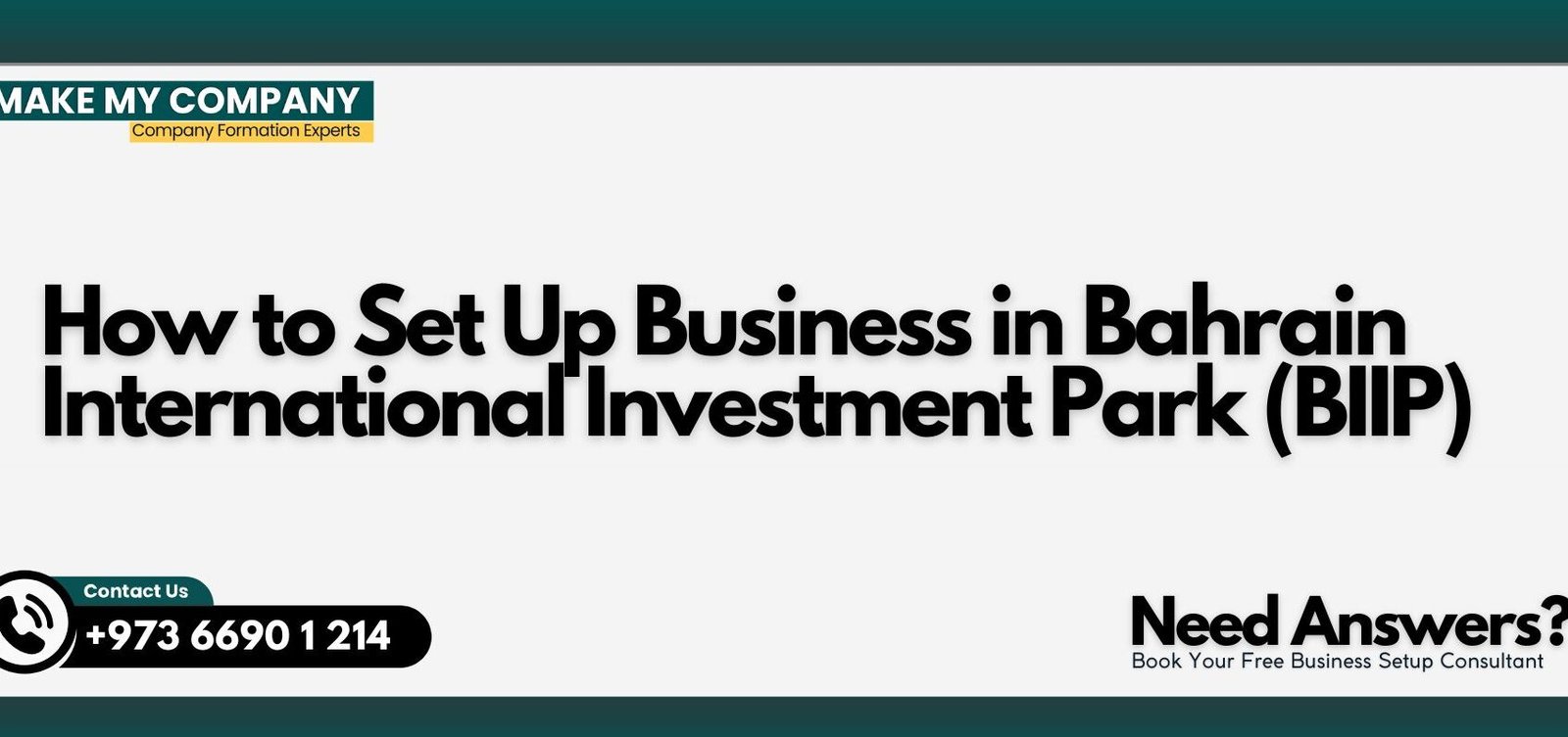 How to Set Up Business in Bahrain International Investment Park (BIIP)