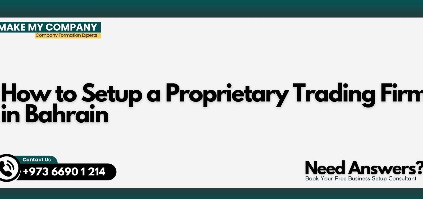 How to Setup a Proprietary Trading Firm in Bahrain