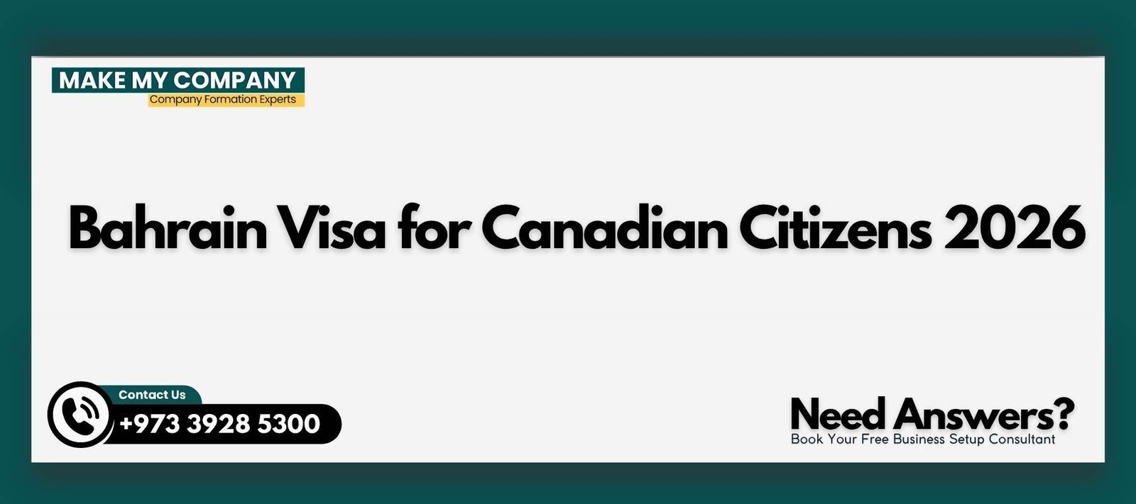 Bahrain Visa for Canadian Citizens 2026